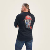 ARIAT Fr Born for this Ls T-shirt Black (10041479)
