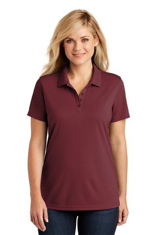 LK110 Burgundy (Marron) WOMENS POLO