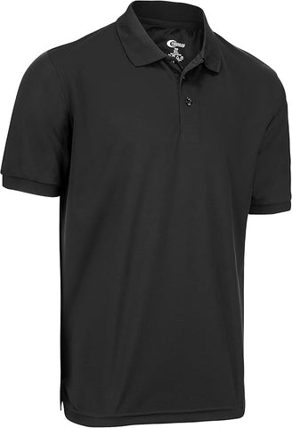 KIDS POLO- Premium  -DRY FIT (BLACK)