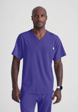 Skechers Men's Structure 1-Pocket V-Neck Scrub Top SK0112/SK0112X