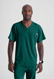 Skechers Men's Structure 1-Pocket V-Neck Scrub Top SK0112/SK0112X