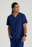 Skechers Men's Structure 1-Pocket V-Neck Scrub Top SK0112/SK0112X