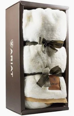 ARIAT-SNUGGLE BLANKET-APPALOOSA